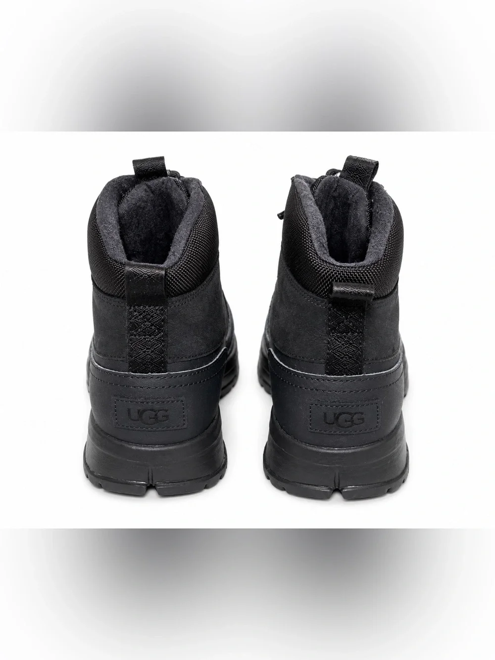 UGG Black Waterproof Duck Boots Men’s Size 10 Insulated Winter Snow Boots